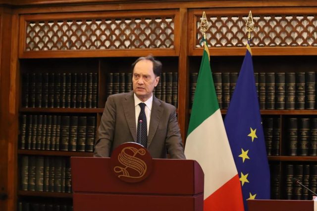 Minister for Relations with Parliament Luca Ciriani